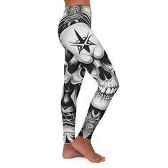 Make a bold statement with these fully customizable leggings. They are made of stretchy fabric that provides the perfect fit while remaining cool and sturdy during workouts. Athleisure has never been this comfy and fun.  .: Material: 88% polyester, 12% spandex .: Skinny fit .: Double layer waistband .: Durable and stretchy fabric .: Sewn-in care label .: Assembled in the USA from globally sourced parts Spandex Leggings, Womens Leggings, Jan 20, Care Label, Outfits With Leggings, Stretchy Fabric, Women's Leggings, Athleisure, Double Layer