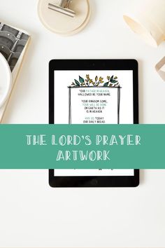 Looking for the perfect gift for a loved one? This printable scripture artwork of The Lord’s Prayer is a meaningful and thoughtful choice.