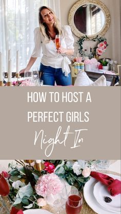 How to host a perfect girls night in Games For Ladies Night, Girls Night Dinner, Night Poem, Dinner Party Planning, Women Party Ideas, Friends Party Night, Ladies Night Party, Night Before Wedding, Moms Night