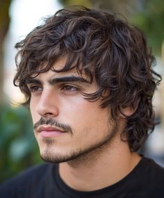 Mid-duration Curly Shag Guys Long Curly Hair, Guys Medium Length Hair Curly, Mens Surfer Hairstyles Curly, Men’s Longer Curly Haircuts, Men’s Long Thick Wavy Hair, Curly Hairstyles For Guys, Guy Haircuts, Hairstyles For Guys, Haircuts Long