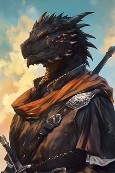 D&D, Dungeons & Dragons | Midjourney and Procreate Drama Games, Dungeons Dragons, Dnd Characters, Fantasy Creatures, Dungeons And Dragons, Character Inspiration, Character Art, Character Design, Art