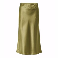 Rachel Zoe Satin Slip Midi Skirt Color: Moss Size: M Condition: Nwt Product Details: Polyester, Spandex Satin Finish Pull-On Elastic Waistband Midi Length Machine Wash Imported Dimensions (Size M): Waist = 15.5" Length = 32" Slip Midi Skirt, Satin Slip, Rachel Zoe, Satin Finish, Midi Length, Polyester Spandex, Midi Skirt, Spandex, Satin