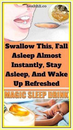 TAKE A SPOON OF THIS FALL ASLEEP ALMOST INSTANTLY STAY ASLEEP WAKE UP REFRESHED Health Articles Wellness, Get Rid Of Warts, Health Signs, Health Planner, Fall Asleep Faster, Natural Care