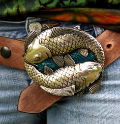 Want is not an option.  I need. Koi Pisces, Vagabond Style, Belt Buckles Men's, Viking Belt, Navajo Art, Cowgirl Bling, Western Belt Buckles, Silver Jewelry Design, Dream Tattoos