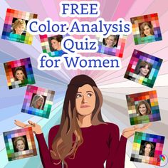 Free Color Analysis for Women - Tonal and Seasonal #freecoloranalysis #tonalandseasonal https://www.style-yourself-confident.com/free-color-analysis-for-women.html Seasonal Color Analysis Eyes, Color Seasons Analysis, Summer Eye Pattern Color Analysis, Free Seasonal Color Analysis Quiz, Spring Eye Pattern Color Analysis, Free Quizzes, How To Wear Pearls