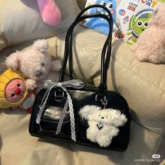 Puppy Plush, Huh Yunjin, Oil Bag, Dog Keychain, Bowling Bag, Toy Bags, Bowling Bags, Bag Stand