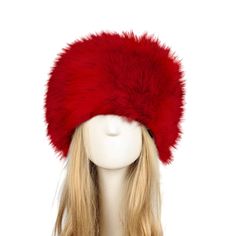 PRICES MAY VARY. ✔️MATERIAL: Hight quality faux fox fur,inside is Padding and lined inside with cotton,full of fur cover, extremely warm for cold winter. ✔️SIZE: One size can fit head size 22.8" - 23.6" .This headband has an elastic strap that can be adjusted. ✔️MULTIPIE FUNCTIONS: Effectively against frost in winter,wonderful cossack Russian style hat is great for women's casul,Daily,party or photoshot,also the best Christmas gift for your friends or yourself to keep warm and fashionable in win Winter Russian Hats, Russian Winter Hats, Russian Fur Hats, Fur Hat Pattern, Winter Fur Hat, Winter Care, Russian Hat, Fur Hats, Red Fur