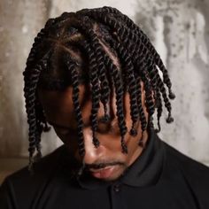 2024's Top 20 Black Men Hairstyles: Twist Braids - From Bold Fades to Metallic Twists Black Men Hairstyles Twist, Men Dreads, Mens Twists, Men Dread Styles, Hairstyles For Black Men, Hairstyles Twist, Dread Hairstyles For Men, Twists Hairstyles