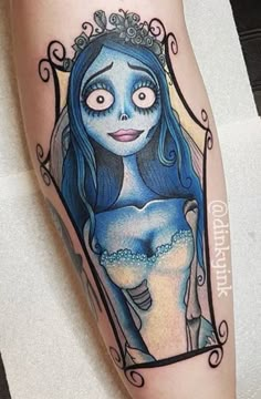 Corpes Bride Tattoos, The Corpse Bride Tattoo Ideas, Corpse Bride Emily Tattoo, Corps Bride Tattoo, Emily Corpse Bride Tattoo, Corpse Bride Tattoo Ideas, Corpse Bride Drawing