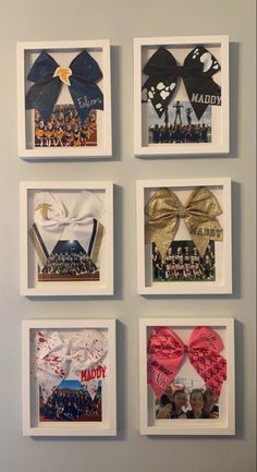 bow frame photo cheer Man Decor, 2022 Goals, Cheer Spirit, Cheers Photo, Senior Night Gifts, Football Cheer, Cheer Party