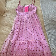 New With Tags Betsey Johnson Dress. Size 8. Please Ask For Measurements If Needed. Bundle And Save:) Thanks For Looking! Lovecore Fashion, Betsey Johnson Dress, Fashion Grunge, Betsey Johnson Dresses, Heart Dress, Size 8 Dress, Y2k 2000s, Grunge Fashion, Fancy Dresses