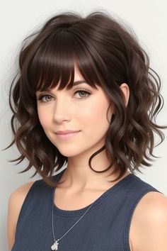 26+ Chin Length Hairstyles for Curly Hair Women 9 Hairstyles Shoulder Length Hair, Chin Length Hairstyles, Stacked Inverted Bob, Inverted Bob Haircut, 2018 Hairstyles, Gray Hairstyles, Hair Cut Guide, Curly Styles