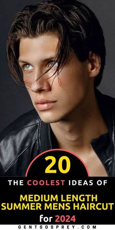 Embrace the latest hair trends with our exclusive 20 Ideas for Medium Length Summer Men's Haircuts for 2024. Our guide includes the classic medium length summer haircut men, along with the stylish medium length haircut men taper. For those who like to experiment, the medium length haircut men mullet or the medium length haircut men middle part offer a unique and fashionable look. Haircut Men Middle Part, Summer Haircut Men, Medium Length Summer Haircut, Boys Haircuts Medium, Modern Mullets, Men Mullet, Haircuts For Summer, Medium Length Mens Haircuts, Summer Haircut