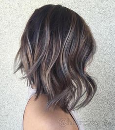 Natural Dark Hair, Aline Bob, Going Grey, Hair Color Unique, Hair Color Techniques