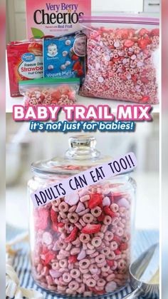 baby trail mix is not just for babies