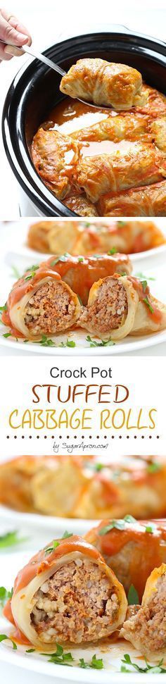 the instructions for how to make stuffed cabbage rolls