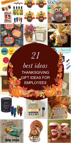 thanksgiving gift ideas for employees that are easy to make and great for the holiday season