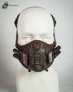 Post Apocalyptic Mask, Apocalyptic Mask, Biker Mask, Steampunk Mask, Costume Masks, Leather Mask, Costume Mask, Mad Max, Post Apocalyptic