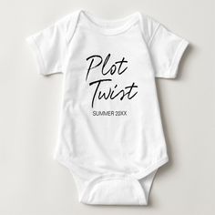 Pun Meme, Unique Quote, Personalized Baby Clothes, Baby Monogram, Bundle Of Joy, Baby Vest, Twin Babies, Baby Shirts