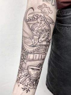 Ramón on Twitter Tattoo Zeichnungen, Tattoo Artwork, Book Tattoo, Dream Tattoos