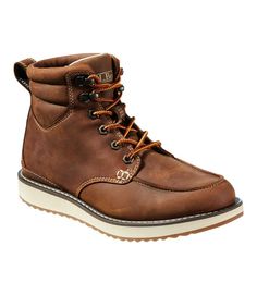 Women's Stonington Boots, Moc Toe | Casual at L.L.Bean Women Work Boots, Fall Outdoor Work Moc Toe Lace-up Boots, Fall Waterproof Lace-up Boots With Moc Toe, Brown Moc Toe Lace-up Boots For Work, Rugged Lace-up Moc Toe Boots For Fall, Rugged Moc Toe Lace-up Boots For Fall, Womens Casual Boots, Womens Work Boots, Moc Toe Boots