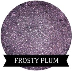 "This eyeshadow is \"FROSTY PLUM\". It is a beautiful shimmery dusty plum eyeshadow. This shade is one of 8 New Fall Eyeshadows! In compliance with FDA regulations this eyeshadow is filled by WEIGHT. 3 Gram jars ( by volume) contain .80 grams of product by WEIGHT 5 Gram jars ( by volume) contain 1.25 grams of product by weight The ingredients are: Mica Titanium Dioxide Iron Oxide WHAT OUR CUSTOMERS SAY: \"Love the intense color this eyeshadow gives. Easy to apply and is very smooth. Great name c Plum Eyeshadow, Fall Wood Signs, Purple Eyeshadow, Fall Mini, Farmhouse Fall Decor, Eye Shadows, Products Makeup, Iron Oxide, Intense Colors