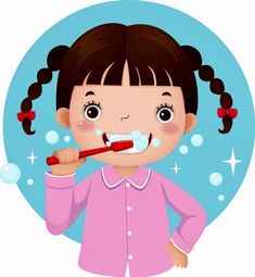 Brush Teeth Clipart, Teeth Vector, Teeth Clipart, Teeth Illustration, Daily Routine Activities, Teeth Drawing, Art Preschool, Brush Teeth Kids, Sikat Gigi