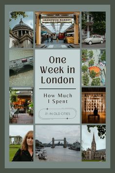 one week in london how much i spent