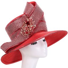 Giovanna HR22140 1 piece Brim Hat Colors: Black, Gold, Purple, Red, White Sizes: One Size Outfit Comfortable, Church Hat, Church Suits, Elegant Hats, Church Hats, Formal Outfit, Brim Hat, Unique Charms, Formal Event