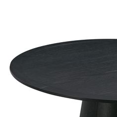 a close up of a black table with a white background