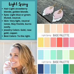 Season Palette, Muted Summer, Polyvore Spring, Light Strawberry Blonde, Elegant Dressing