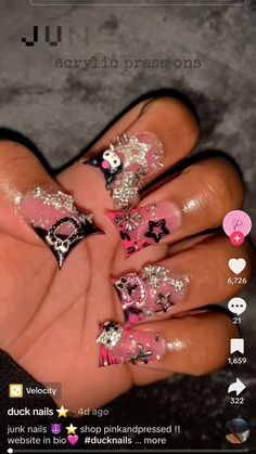 Retro Nails, Weak Nails, Punk Nails, Hard Nails, Drip Nails, Colored Acrylic Nails, Girly Acrylic Nails, Simple Acrylic Nails, French Acrylic Nails