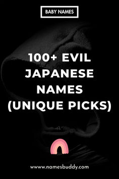 Evil Japanese Names