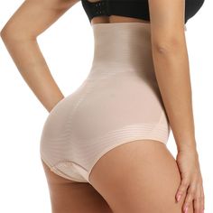 Belly Control Hight Waist Shapewear Underwear enhances your waist shape by hiding all the belly fat and making it look like perfect curves. These are best suited under body con dresses where the outfit is skin fit as these seamless panties will make you look slim naturally. It can be worn under any outfit. Features : Material: Nylon Shapewear: Control Panties Item Type: Shapers Thickness: STANDARD Fabric Type: Broadcloth Gender: WOMEN Size Chart: Nylon Shapewear, Seamless Panties, Waist Shapewear, Perfect Peach, Perfect Curves, High Waisted Briefs, Body Shapers, Belly Fat, Shapewear