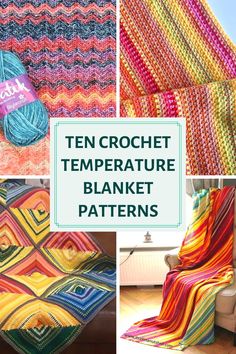 ten crochet temperature blanket patterns