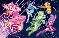 "11x17\" matte cardstock. B-grade prints have a white border around the edge. Paper size is still 11x17\" but actual artwork size is 10.5x16.5\"." Tokyo Mew Mew Wallpaper, Mew Wallpaper, Magic Drawing, Disney Board, Mew Mew, Tokyo Mew Mew, Clothing Design Sketches, Mermaids And Mermen, Wallpaper Laptop