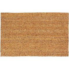 a brown door mat on a white background