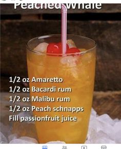 an image of a drink with ingredients on it