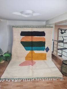 Make a Statement in Your Home with a Bold and Beautiful Moroccan Wool Rug Rug Sheepskin, Beni Rugs, Rug Sizes, Checkered Rug, Types Of Carpet, Stylish Rugs, Beni Ourain Rug, The Atlas, Sheepskin Rug