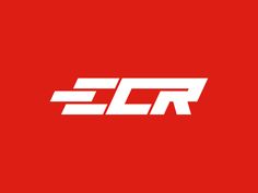 the scr logo is shown in white on a red background with black and white letters