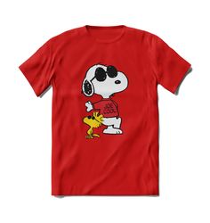 PRICES MAY VARY. ✔ FABRIC: 100% Cotton | This fashionable Snoopy Peanuts shirt is machine wash & dry friendly! ✔ HIGH QUALITY: This Snoopy T-shirt is very durable and made to last. The images and designs are sublimated onto the fabric so they won’t crack, fade or peel over time. ✔ COMFORT: The t-shirt fit is comfortable and made to be adjustable to the wearers movements. ✔ UNISEX STYLE FASHION: With universal sizing our shirts are designed for both women & men. We support plus size and have larg Snoopy Joe Cool, Peanuts T Shirts, Universal Shirts, Snoopy Shirt, Snoopy T Shirt, Snoopy Images, Joe Cool, Vintage Trucker Hats, Peanuts Snoopy