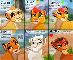 the lion king and his cubs from disney's live - action movie