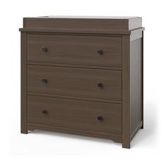 an image of a baby's dresser with three drawers