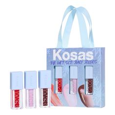 A trio of limited-edition shades of their bestselling peptide lip treatment, lip oil, and gloss in one that visibly plumps and hydrates, all while providing a juicy slick of colour. Natural Beauty Secrets, Wet Lips, Lip Jelly, Wet Set, Makeup Gift Sets, Sephora Beauty, Primrose Oil, Evening Primrose Oil, Makeup Gift