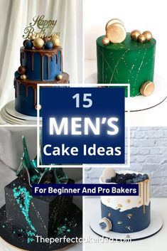 men's cake ideas for beginners and pro bakers