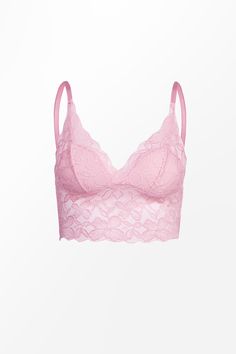 Indulge in delicate elegance with our Blush Pink Floral Lace Bralette. Designed for both comfort and style, this piece adds a touch of romantic charm to your intimates. Product code: CAA11B4E004DD Features:  V-neckline Adjustable cami straps Contrast mesh Material: 86%POLYAMIDE,14%ELASTANE. Affordable Swimwear, Pink Bralette, Make Memories, Lace Crop Tops, Mesh Material, Lace Bralette, Halloween Ideas, Cute Pink, Floral Lace