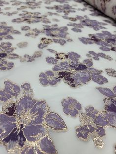 ●54 inch w fabric sold by the yard Bridal Evening Gown, Tissue Fabric, Organza Bridal, Flower Print Pattern, Ribbon Crafts Diy, Romantic Academia, Punjabi Outfits, Bridal Lace Fabric, Flowers Decoration