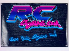 RC SWAG Wall Tag Banner Custom Vinyl