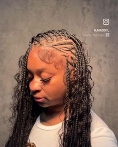 Pink Knotless, Funali Braids, Hairstyles For Black Women Cornrows, African Braids Hairstyles Pictures, Black Women Cornrows, Women Cornrows, Braided Hairstyles For Black Women Cornrows, Cute Braids, Black Ponytail Hairstyles