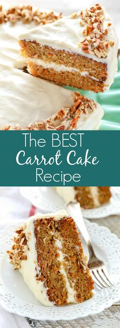 the best carrot cake recipe with cream cheese frosting